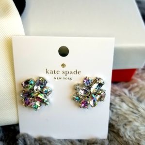Kate Spade Cluster Earrings NWT, dust bag, & box
